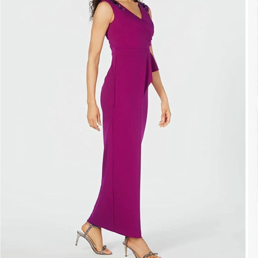 ADRIANA PAPELL Embellished evening dress - Picture 3 of 11